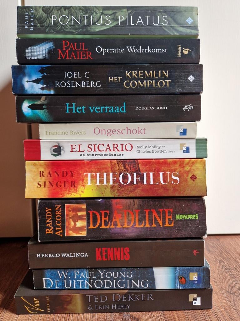 Christelijke romans en thrillers, Ophalen of Verzenden, Gelezen