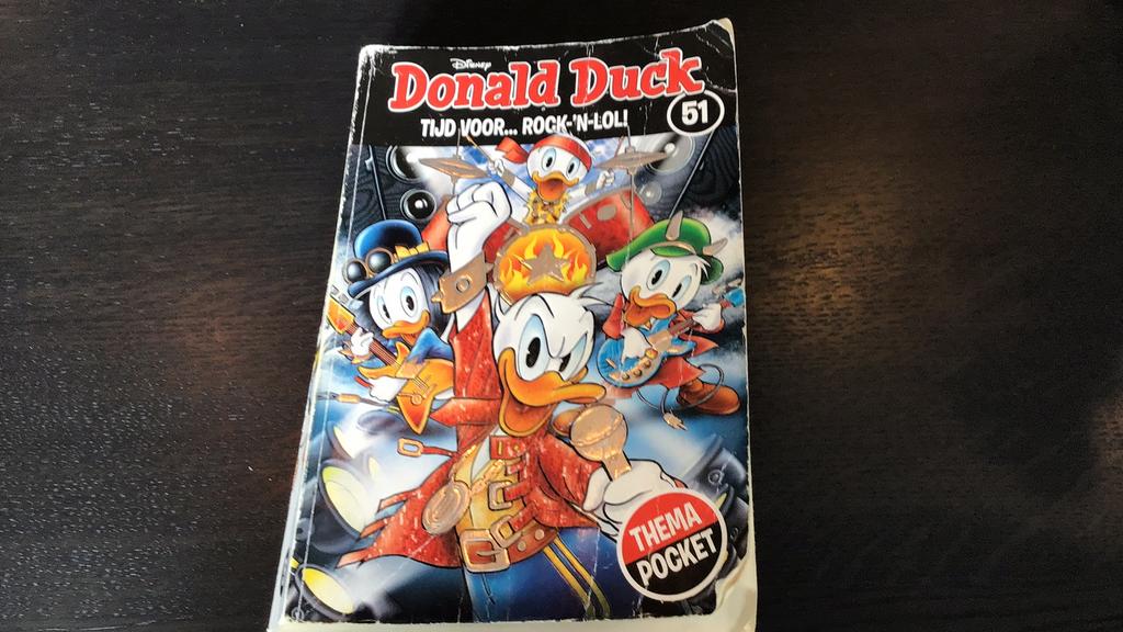 Donald duck pocket tijd voor Rock-‘n-Lol, Boeken, Strips | Comics, Eén comic, Ophalen of Verzenden, Gelezen, Europa