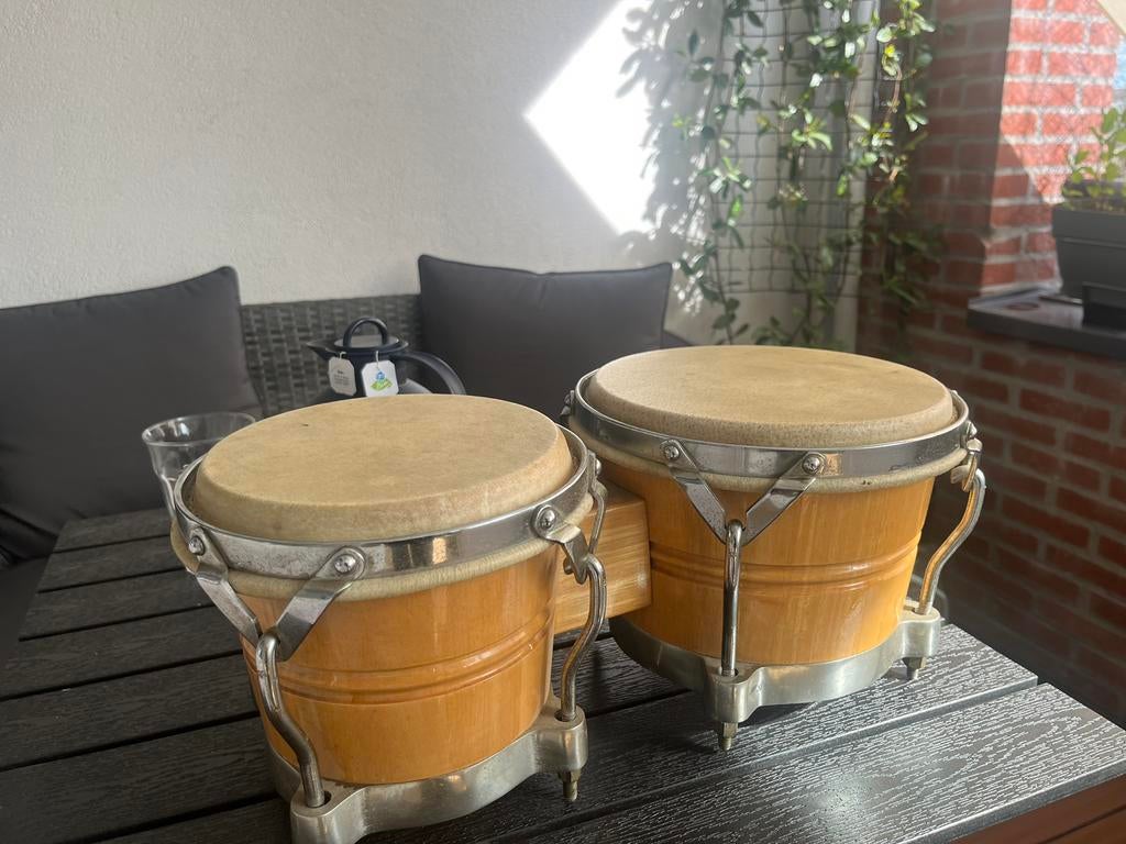 Bongoset Meinl, Muziek en Instrumenten, Percussie, Ophalen, Zo goed als nieuw, Trommel
