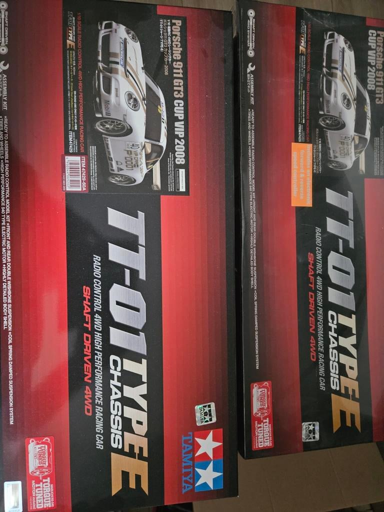 Tamiya Porsche nieuw in doos, Elektro, Nieuw, Ophalen of Verzenden, Schaal 1:10