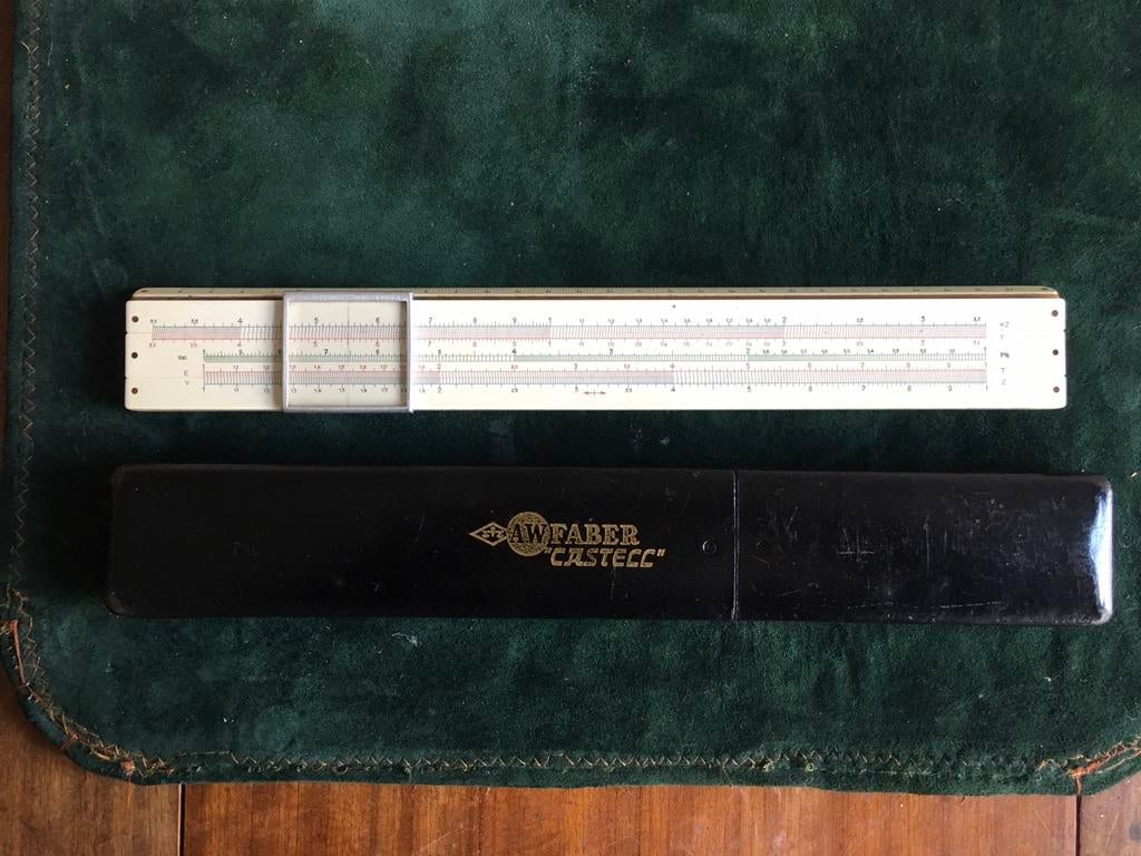 Faber Castell 322 rekenliniaal, Ophalen of Verzenden