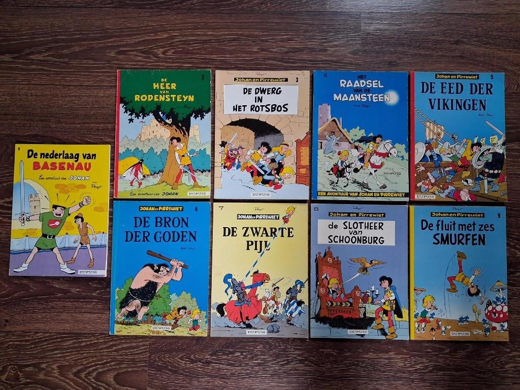 Complete reeks Johan en Pirrewiet, Boeken, Complete serie of reeks, Ophalen, Zo goed als nieuw, Peyo