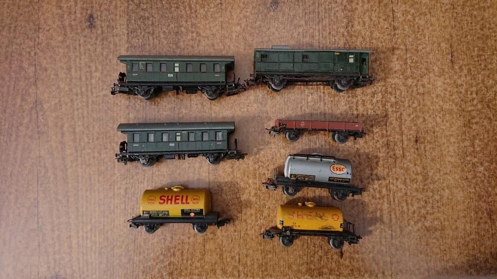 Märklin rijtuigen en wagons., Hobby en Vrije tijd, Wisselstroom, Gebruikt, Wagon, Ophalen of Verzenden