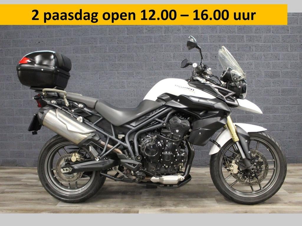 TRIUMPH TIGER 800 ABS (bj 2011) 47,411 km Topkoffer, Motorrijbewijs A, Bedrijf, Onbekend, Overig