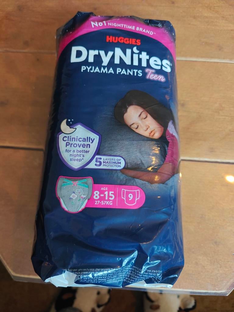 Slaapluiers, 8-15 jaar (27-57KG), Ophalen, Nieuw, Overige typen