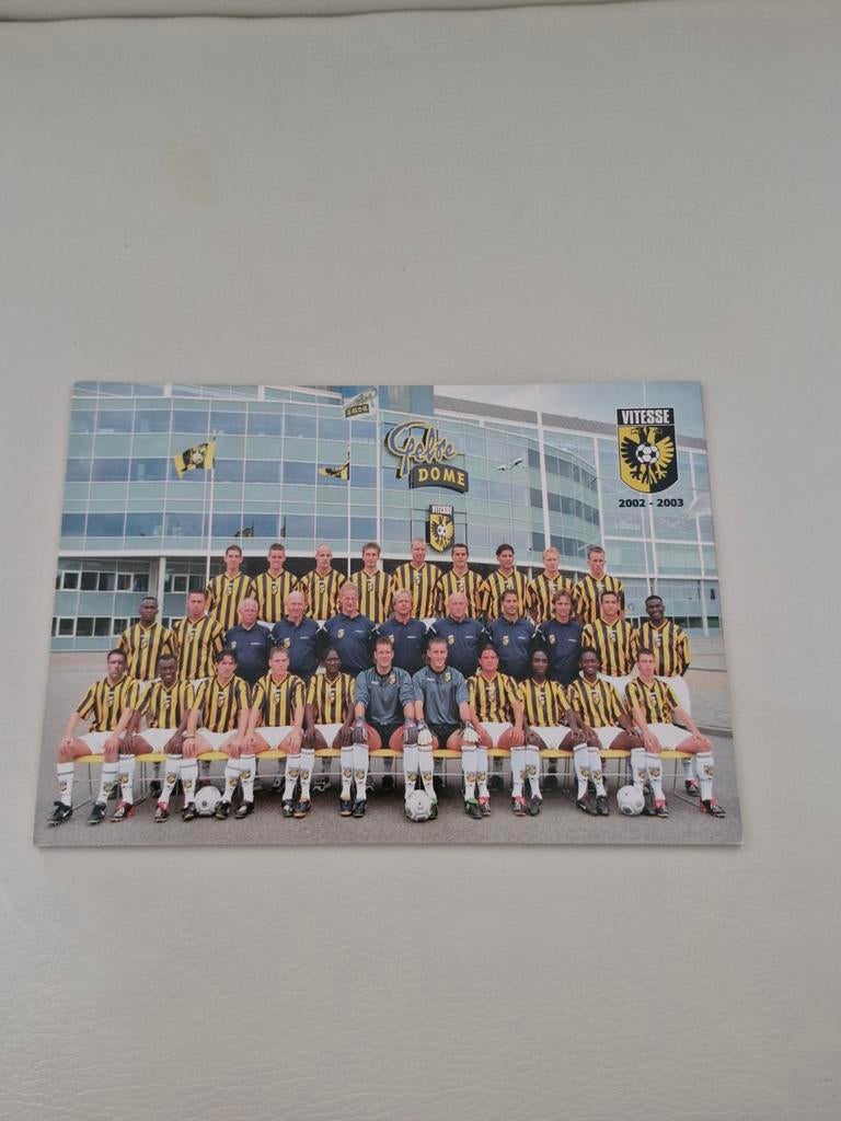 Vitesse Elftal Foto 2002-2003, Ophalen of Verzenden, Zo goed als nieuw, Vitesse