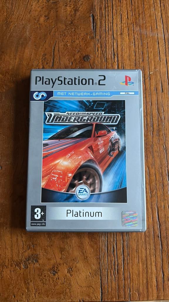 Need For Speed Underground voor de Ps2, Racen en Vliegen, 2 spelers, Ophalen of Verzenden, Zo goed als nieuw