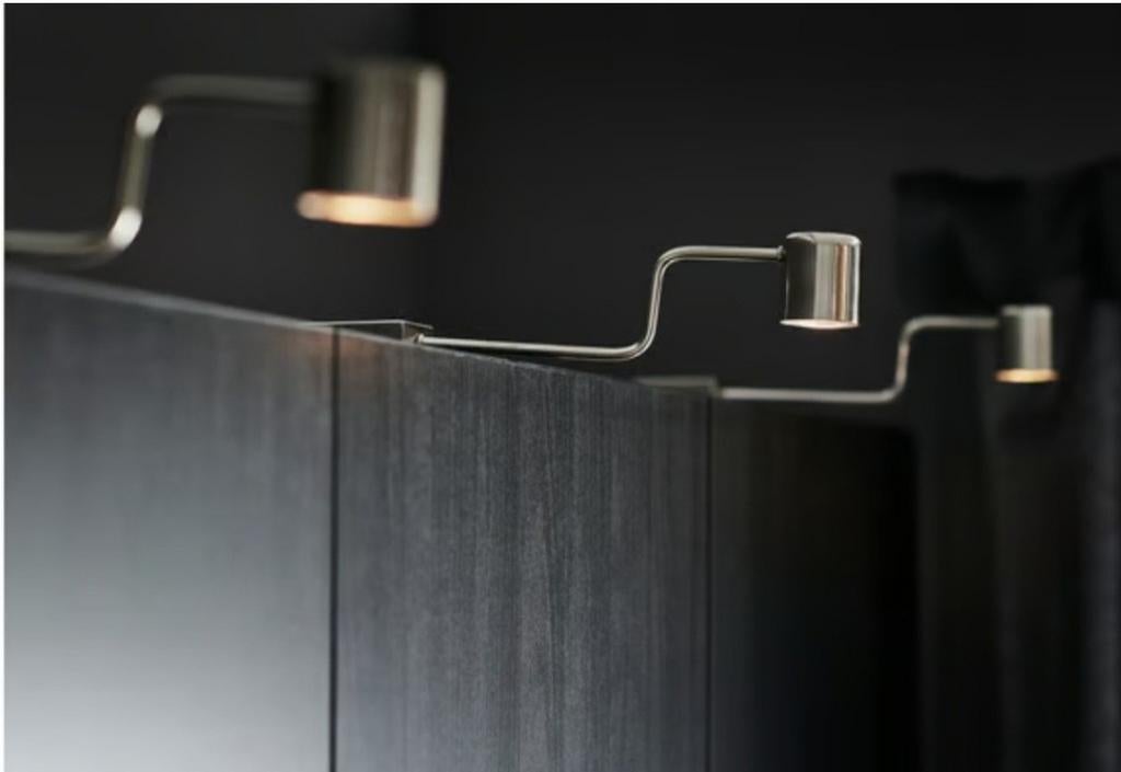 Ikea urshult led kastverlichting 2 stuks nieuw p.s bieden, Ophalen of Verzenden, Nieuw, Metaal of Aluminium, Led