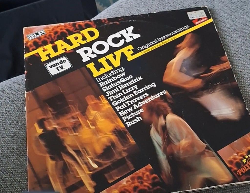 Hard Rock Live - Verzamel LP, Cd's en Dvd's, Vinyl | Rock, Gebruikt, Rock-'n-Roll, 12 inch, Ophalen of Verzenden