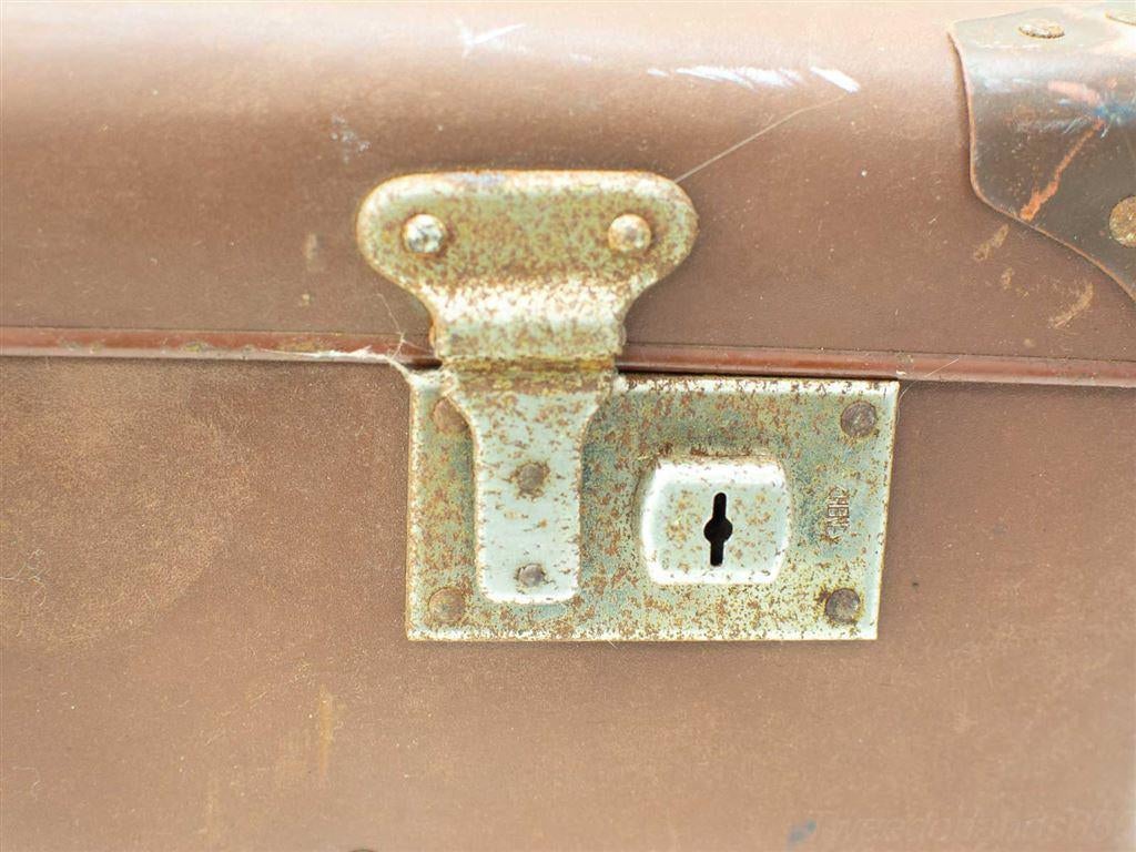 Hulshof bruine koffer 37207, Sieraden, Tassen en Uiterlijk, Koffers, Ophalen of Verzenden, Gebruikt, Overige materialen, 70 cm of meer