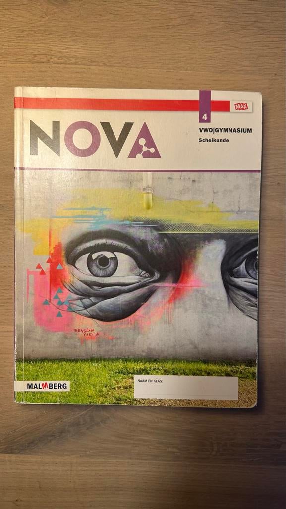 NOVA scheikunde boek 4 VWO (2019), Boeken, Ophalen of Verzenden, Zo goed als nieuw, VWO, Scheikunde