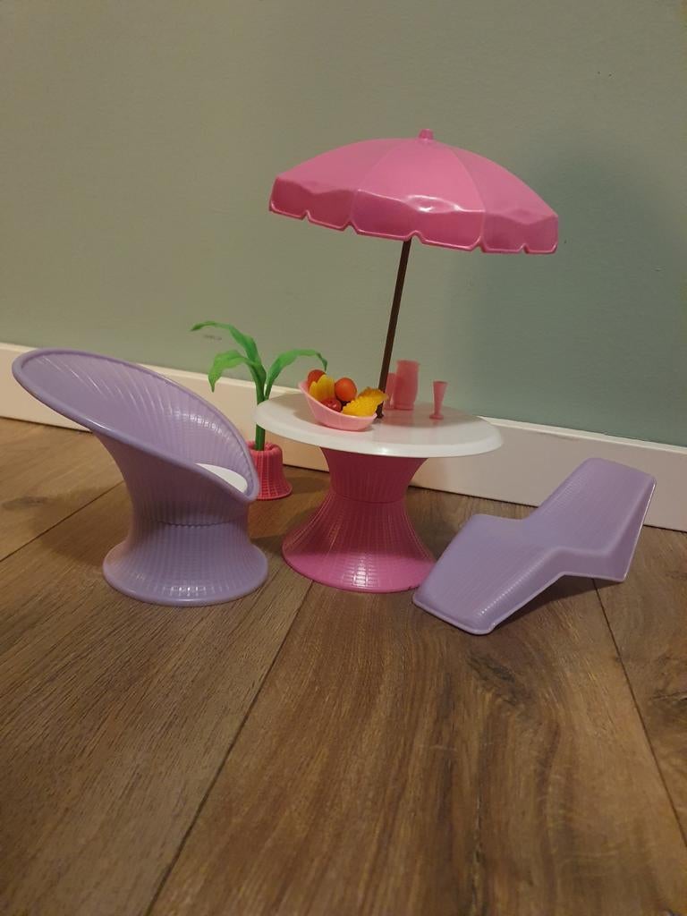 Barbie California Dream Patio Party van Mattel, Ophalen, Gebruikt, Barbie