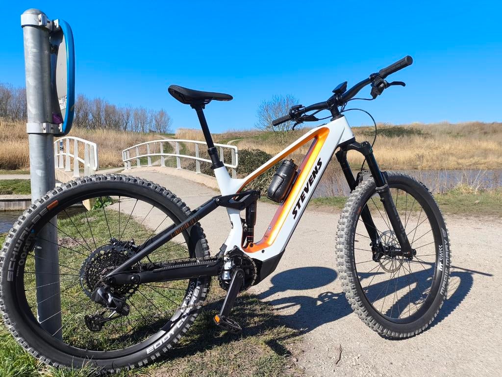 Elektrische mountainbike Stevens, Fietsen en Brommers, Fietsen | Mountainbikes en ATB, Zo goed als nieuw, Overige merken, Fully