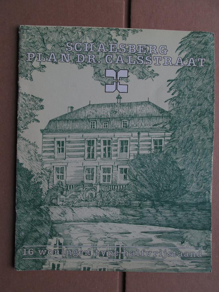 Schaesberg 1977 Brochure Woningen Brikkebekker Dr Calsstraat, Boeken, Ophalen of Verzenden, Gelezen