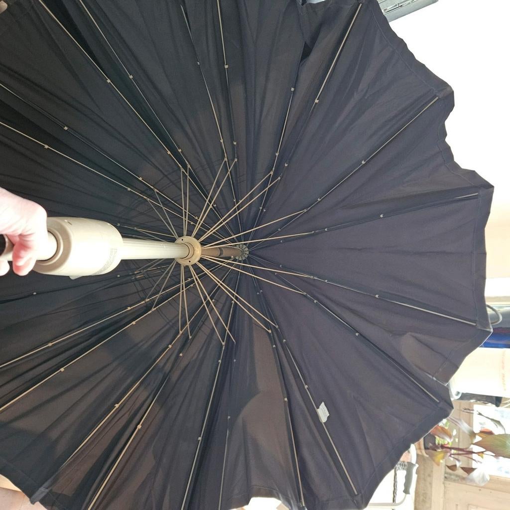 Parasol 2.60/3 m breed zware kwaliteit, Tuin en Terras, Parasols, Ophalen, Gebruikt