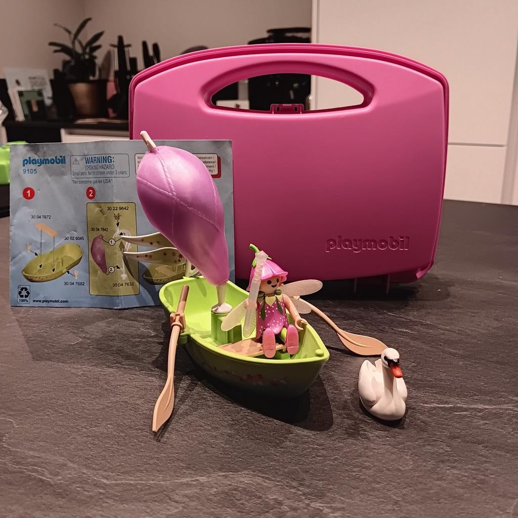 Playmobil 9105 Elfje met Boot & Koffertje, Ophalen of Verzenden, Zo goed als nieuw, Los playmobil