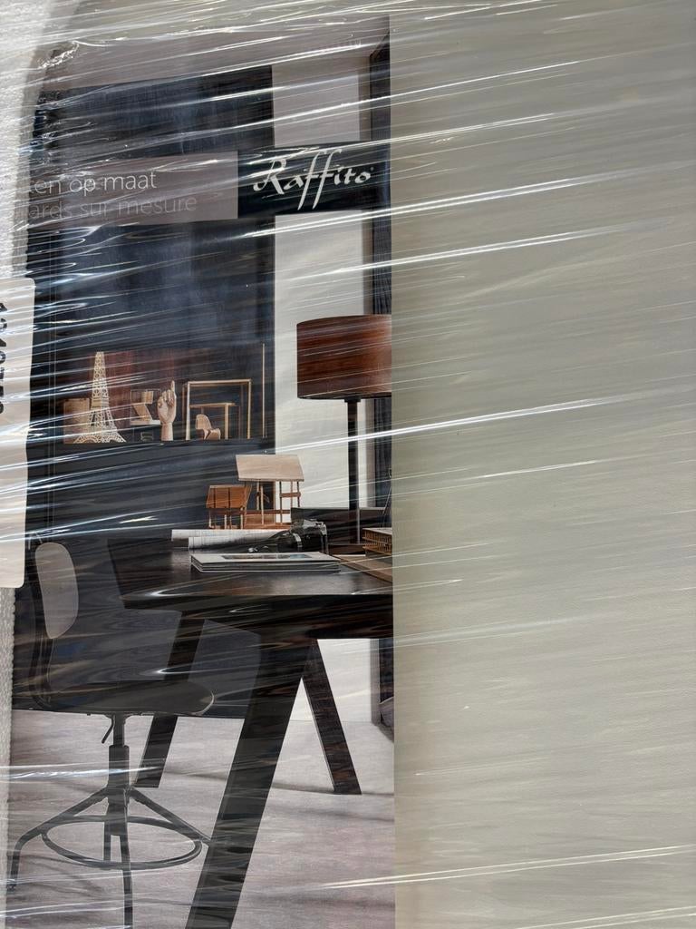 Raffito schuifdeuren 2x helderwit, Ophalen, 80 tot 100 cm, 215 cm of meer, Binnendeur