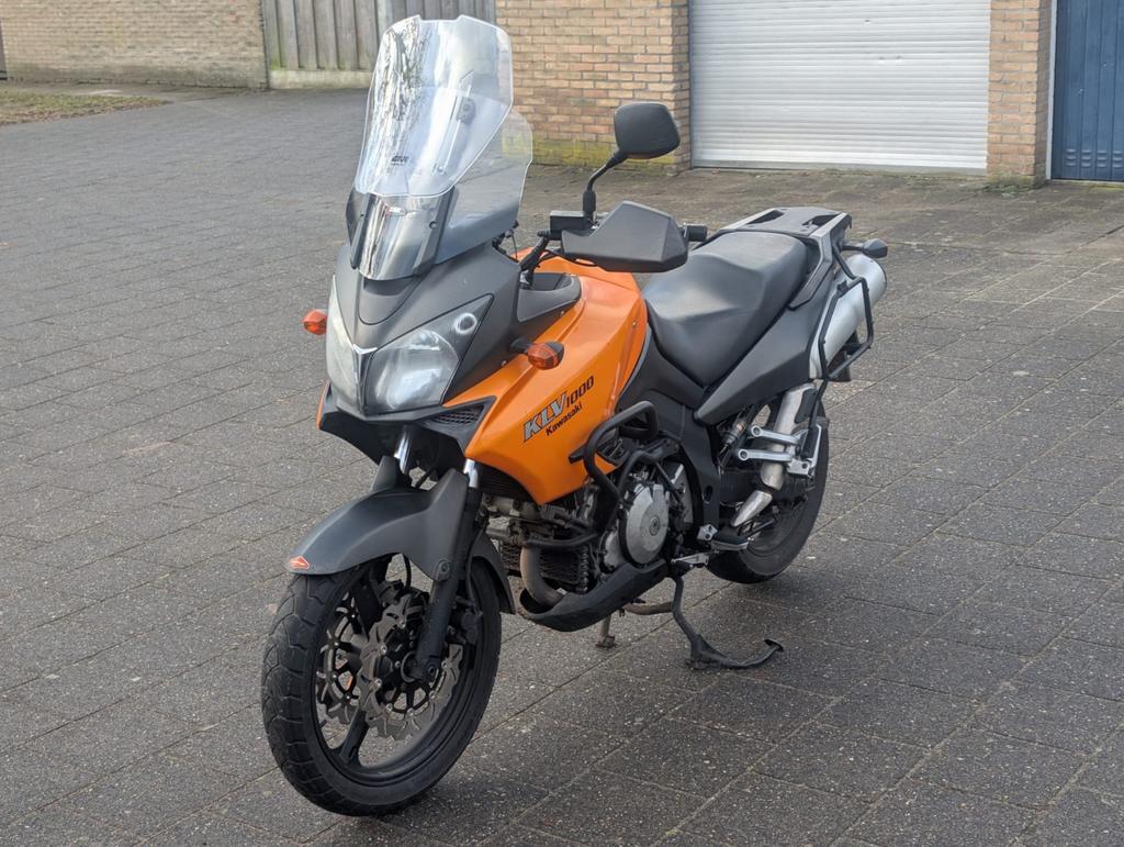 kawasaki klv 1000 2004 vraagprijs ,