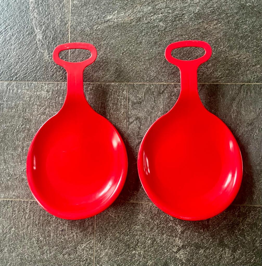 Kunststof slee, Ophalen, Zo goed als nieuw