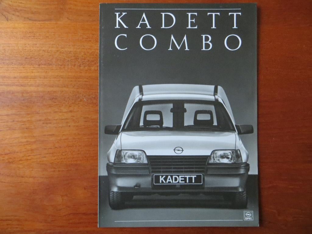 Opel Kadett Combo (okt. 1987) met bijlage, Ophalen of Verzenden, Nieuw, Opel
