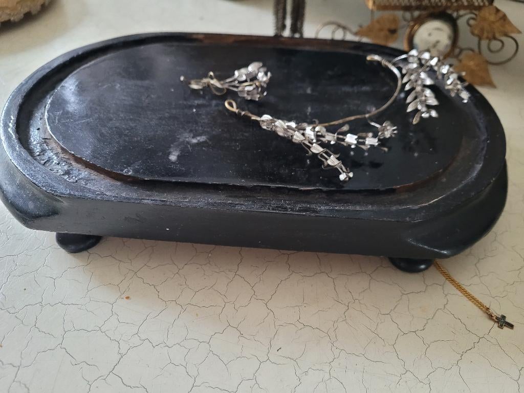 Bijna antiek metalen diadeem voor bruid, Kleding | Dames, Heikant 21 Kaatsheuvel, Overige kleuren, Belle Vieille Brocante, Ophalen of Verzenden