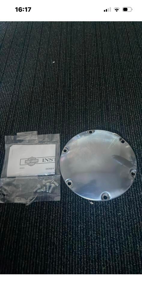 Derby Cover Harley Davidson Sportster - Koppingsdeksel, Motoren, Ophalen of Verzenden, Gebruikt