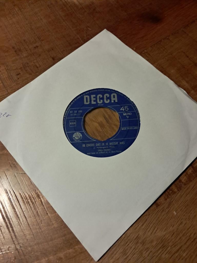 Trea Dobbs - Ik Dacht Dat Ik Je Meisje Was - Single, Gebruikt, Verzenden, 7 inch, Single