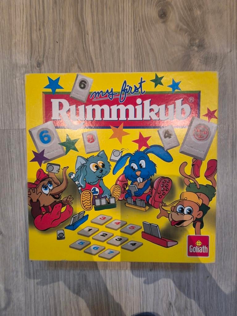 Mijn eerste Rummikub - Goliath, Goliath, Ophalen of Verzenden, Zo goed als nieuw, Een of twee spelers
