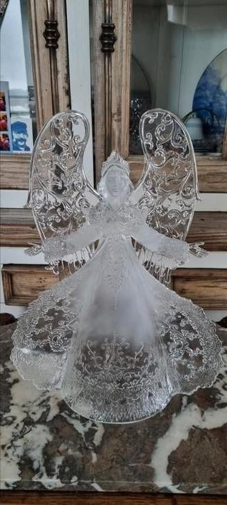 Mooi beeld kerst engel, Ophalen of Verzenden, Zo goed als nieuw