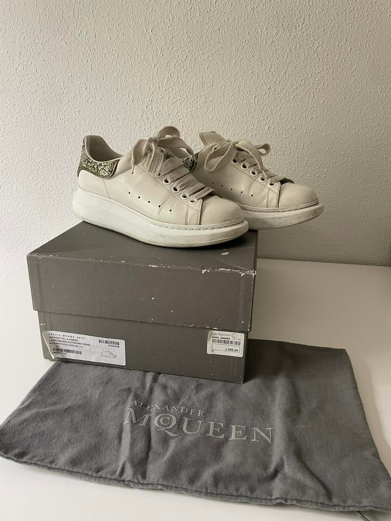 Alexander McQueen, Kleding | Dames, Schoenen, Gedragen, Sneakers of Gympen, Wit, Ophalen of Verzenden