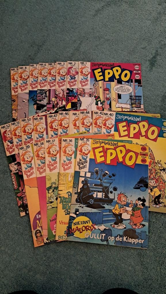 Eppo tijdschrift - vintage - 23 stuks, Boeken, Ophalen of Verzenden, Zo goed als nieuw, Overige typen