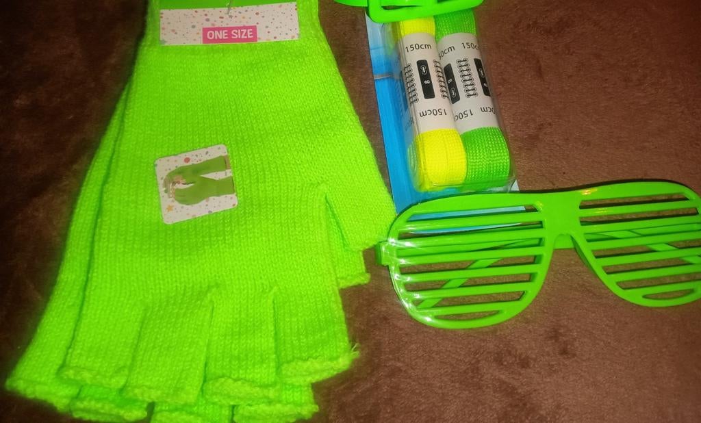 neon accesoires, Ophalen, Nieuw, Maat 38/40 (M), Carnaval