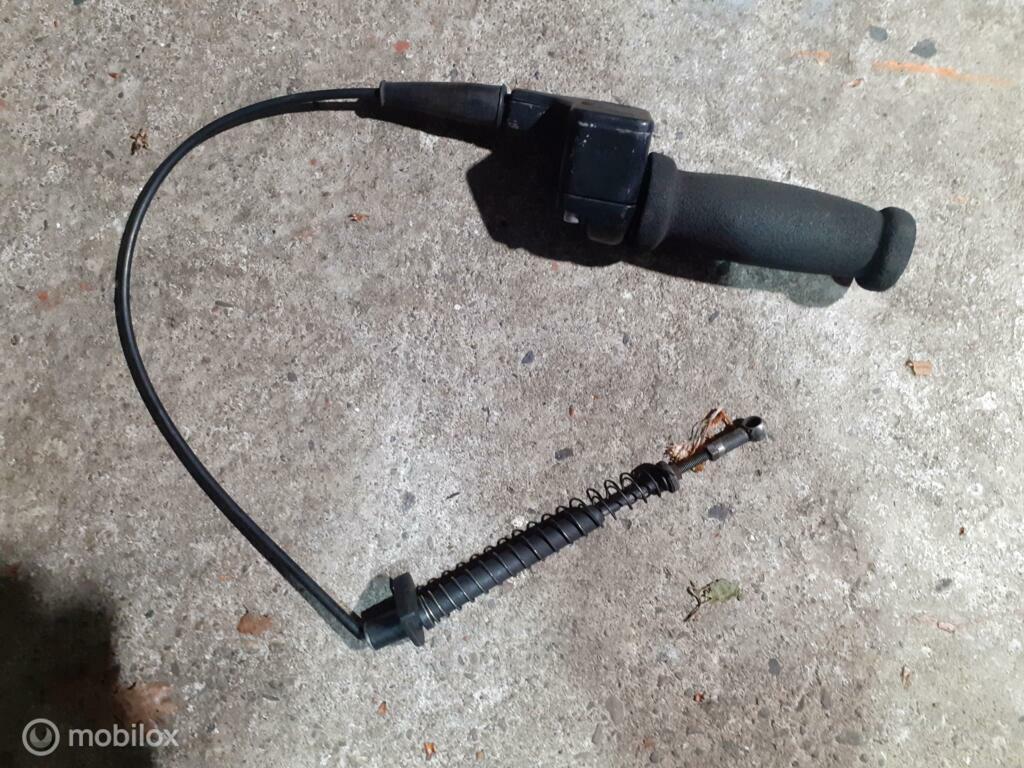 Gashandvat gashendel snelgas Paso Sport weber carburateur, Motoren, Ophalen of Verzenden, Gebruikt