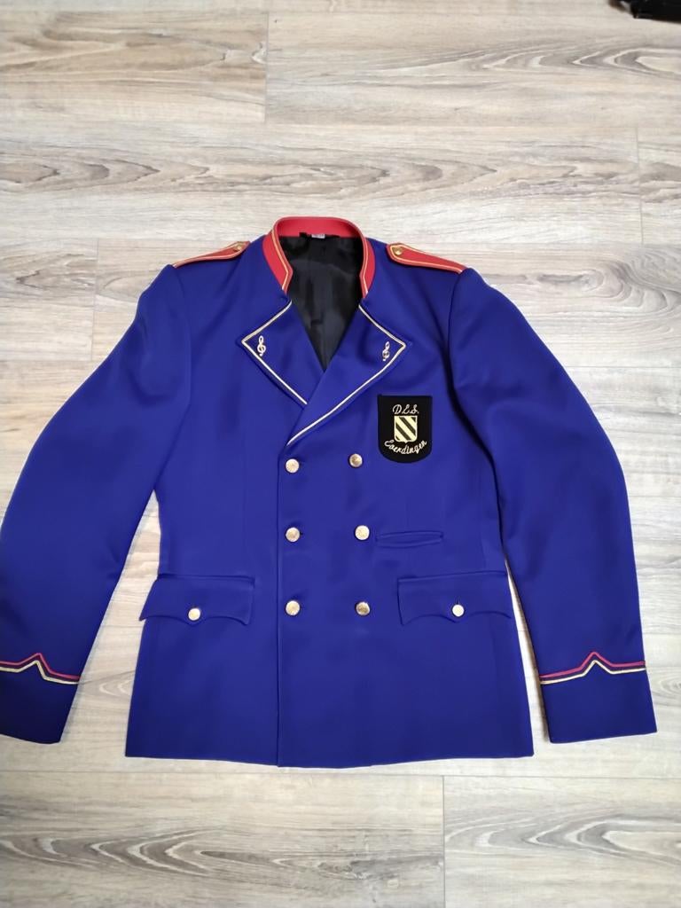 Uniform jasje heren drumband fanfare harmonie maat M, Ophalen of Verzenden, Zo goed als nieuw