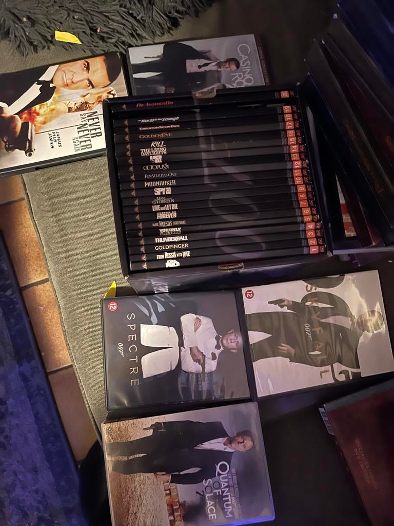James Bond DVD 25 films - Complete Collectie, Cd's en Dvd's, Dvd's | Actie, Boxset, Actie, Ophalen of Verzenden, Zo goed als nieuw
