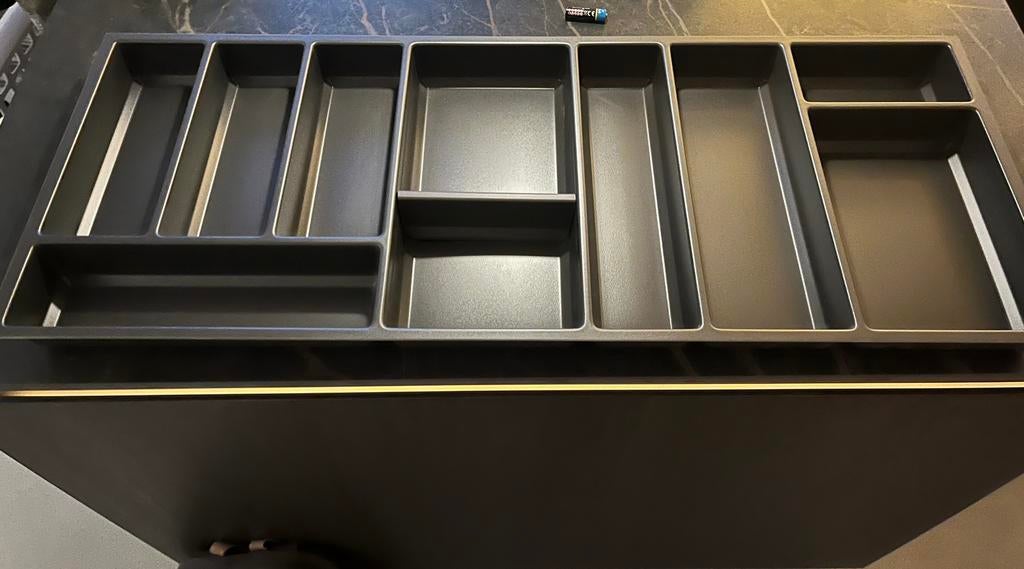 Nieuwe besteklade, bestekindeling, bestekbak  Siematic, Nieuw, Minder dan 100 cm, Grijs, 25 tot 50 cm