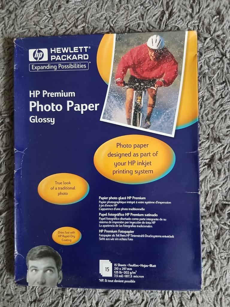 HP Premium Fotopapier Glanzend - Nieuwstaat, Ophalen of Verzenden, Zo goed als nieuw
