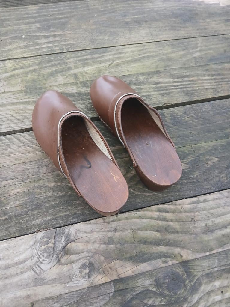 Zweedse klompen maat 42, Bruin, Ophalen of Verzenden, Werkschoenen, Gedragen