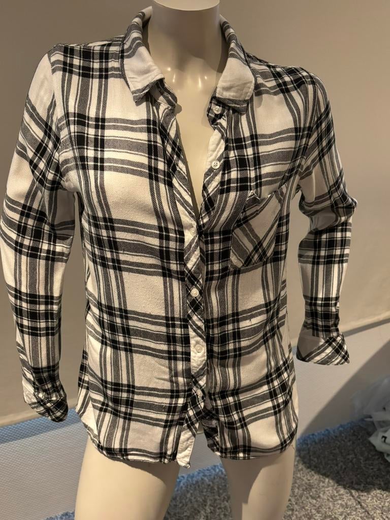 Rails geruite blouse maat m, Kleding | Dames, Maat 38/40 (M), Zwart, Ophalen of Verzenden, Rails