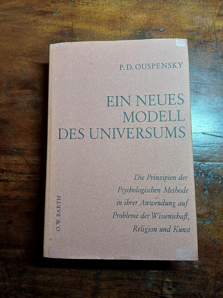 Een Nieuw Model des Universums - P.D. Ouspensky, Gelezen, Achtergrond en Informatie, Spiritualiteit algemeen, Ophalen of Verzenden