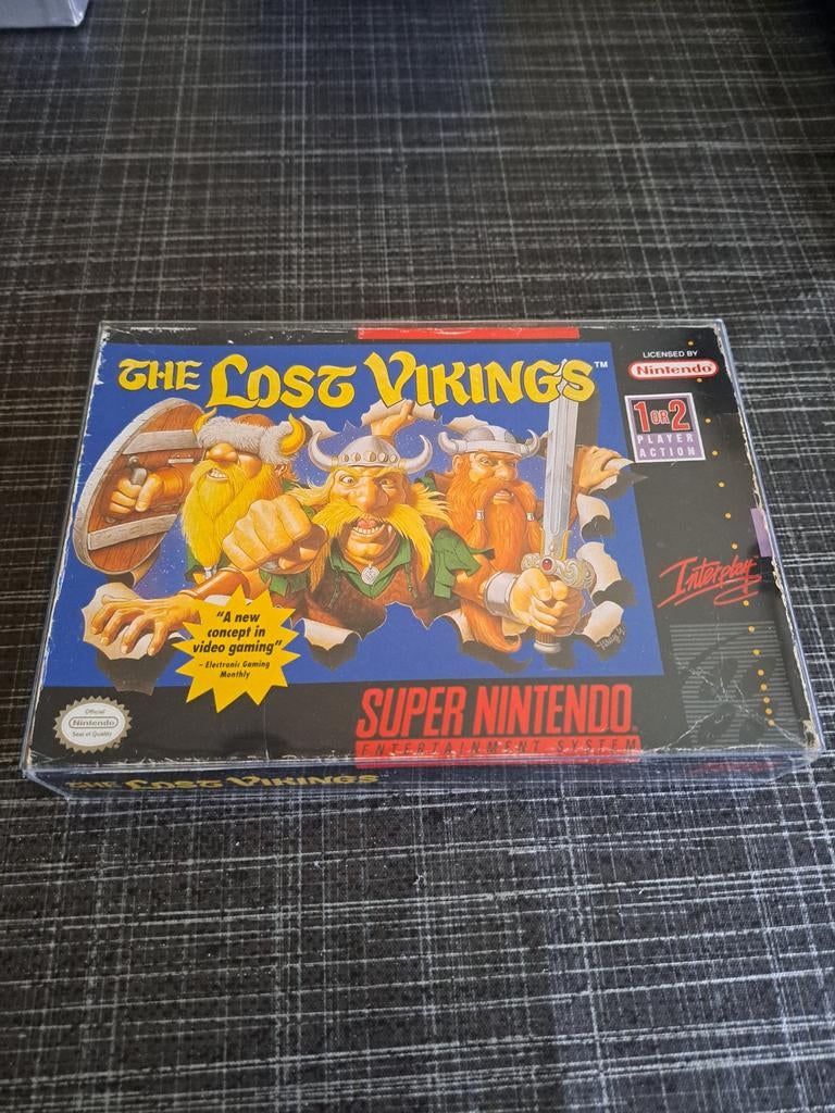 The Lost Vikings - SNES NTSC, Puzzel en Educatief, Gebruikt, Verzenden, 2 spelers