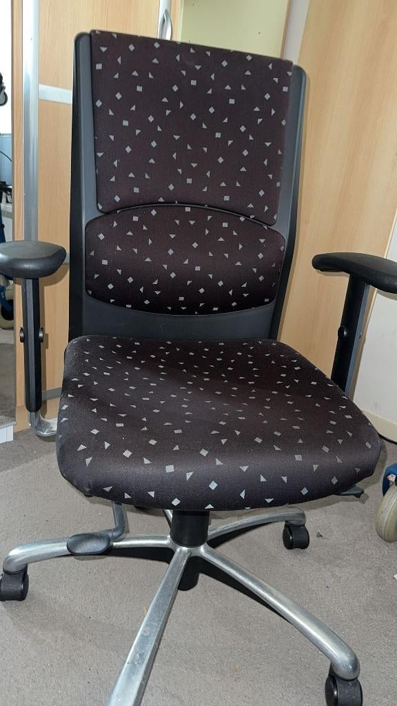 Mooie Köhl Selleo bureaustoel, Ophalen, Gebruikt, Zwart