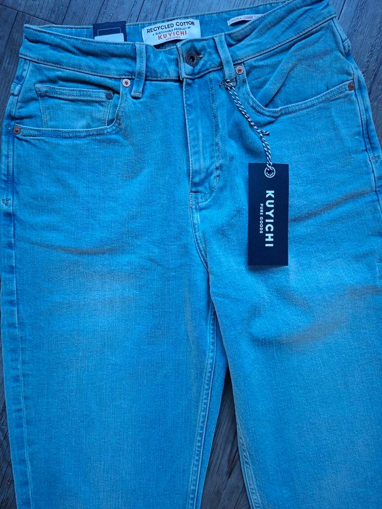 KUYICHI Nora loose tapered fit jeans W28 L32, Blauw, KUYICHI, Nieuw, Ophalen of Verzenden