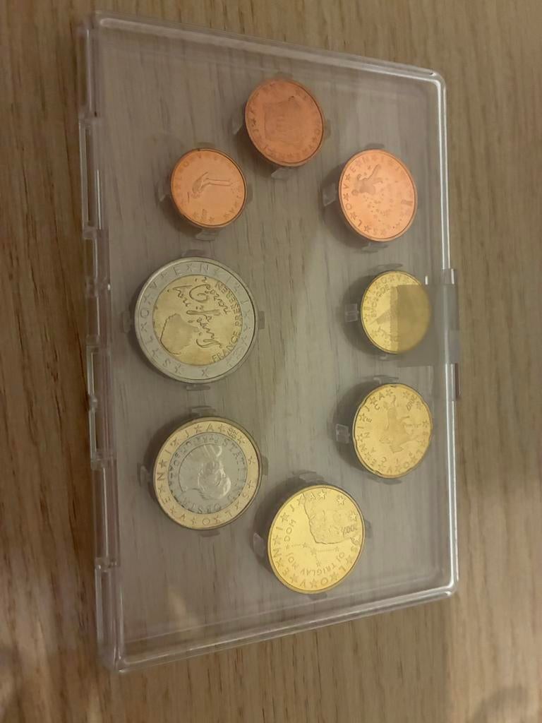 Verzamelmap Euro Munten Slovenia 2007, Postzegels en Munten, Munten en Bankbiljetten | Toebehoren, Ophalen of Verzenden, Verzamelmap