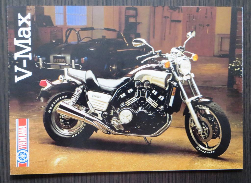Folder Yamaha V-Max - 1987 - 6 blz (Engels), Verzenden, Yamaha