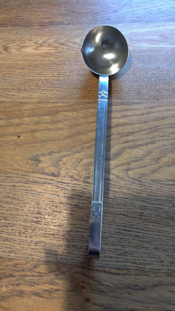 Zilverkleurige juslepel, Ophalen of Verzenden