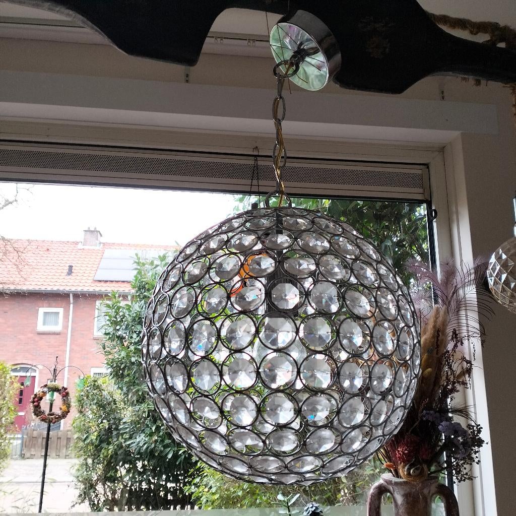 hanglamp, Gebruikt, Ophalen of Verzenden, Metaal, Modern