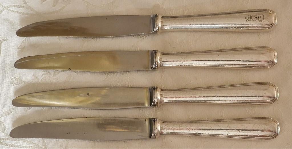 Christofle America, verzilverde messen, art deco, Ophalen of Verzenden