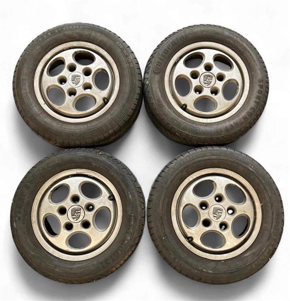 Orginele Oldtimer Porsche 928 aluminium velgen (genummerd), Ophalen of Verzenden, Porsche