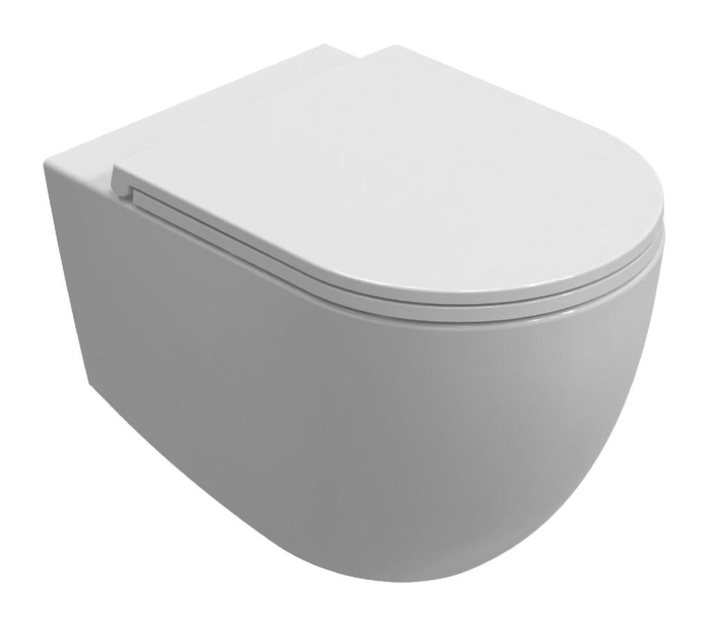 Randloos WC Infinity + Bril + Inbouwframe Toilet Actie, Ophalen, Info@dealplein.nl, Toilet, Dealplein
